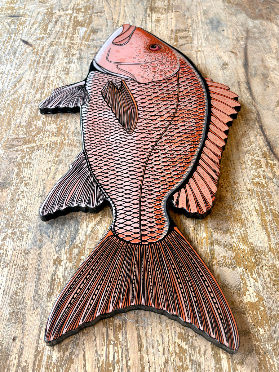 Red Snapper || Print Mount – Bold Coast Burns