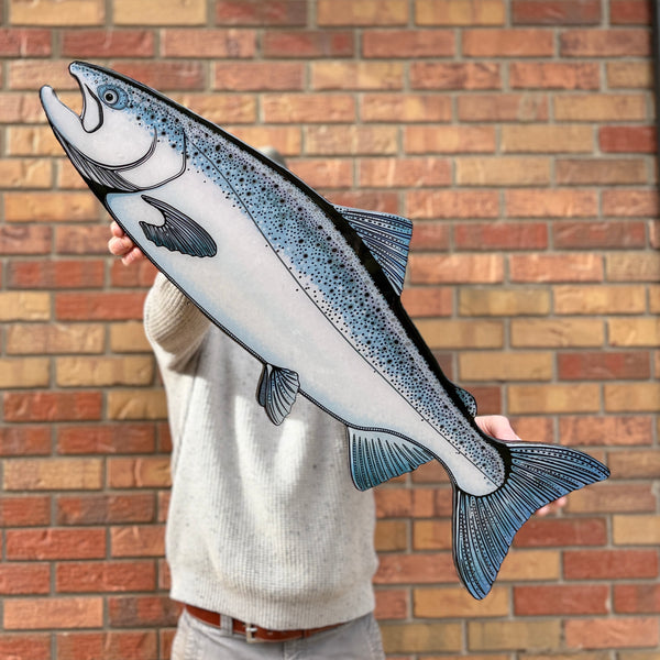 King Salmon || Print Mount || 30"