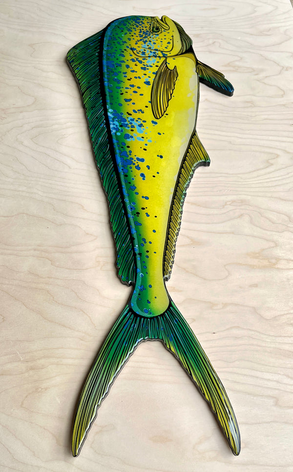 Mahi Mahi || Print Mount || 38"